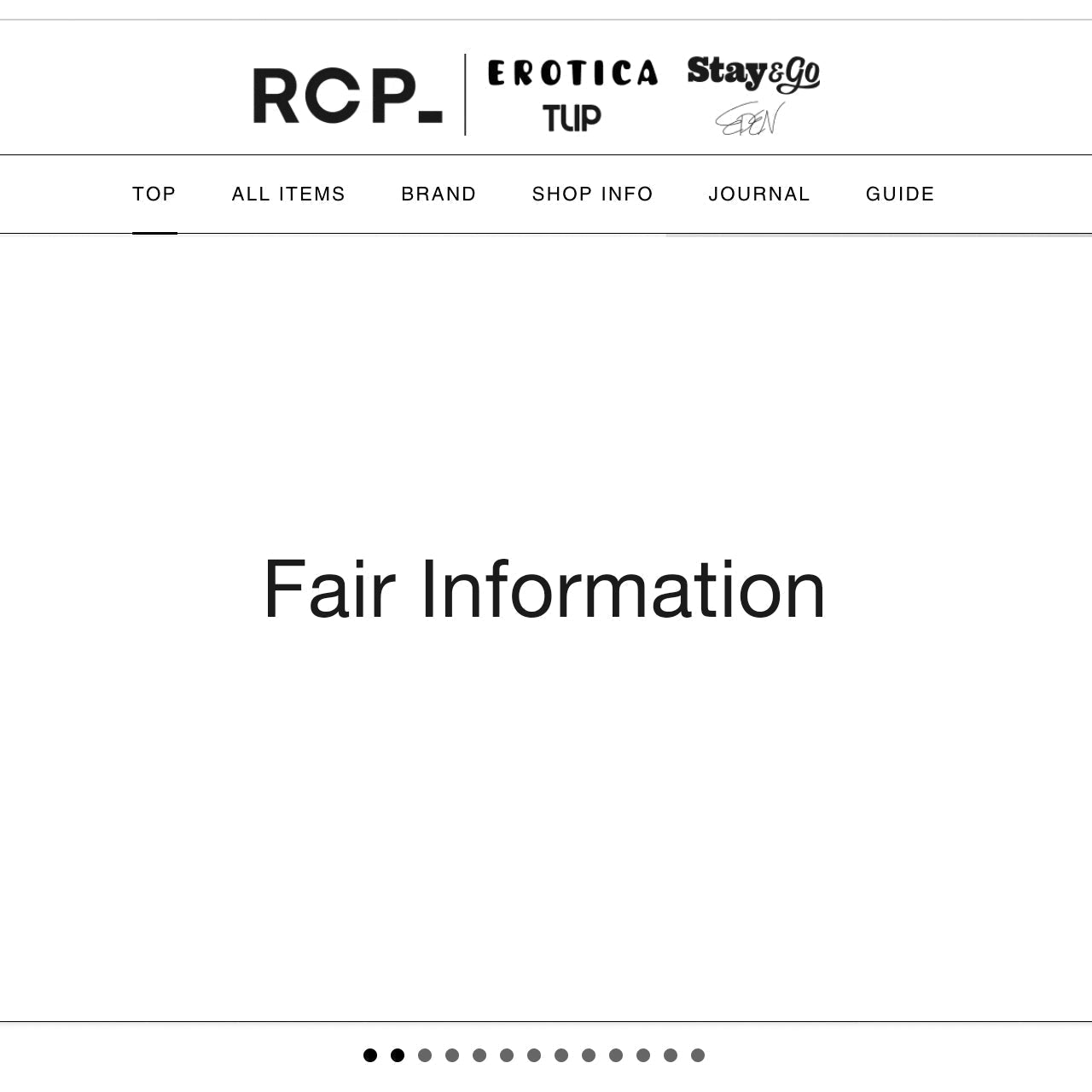 Fair Information・2026 summer