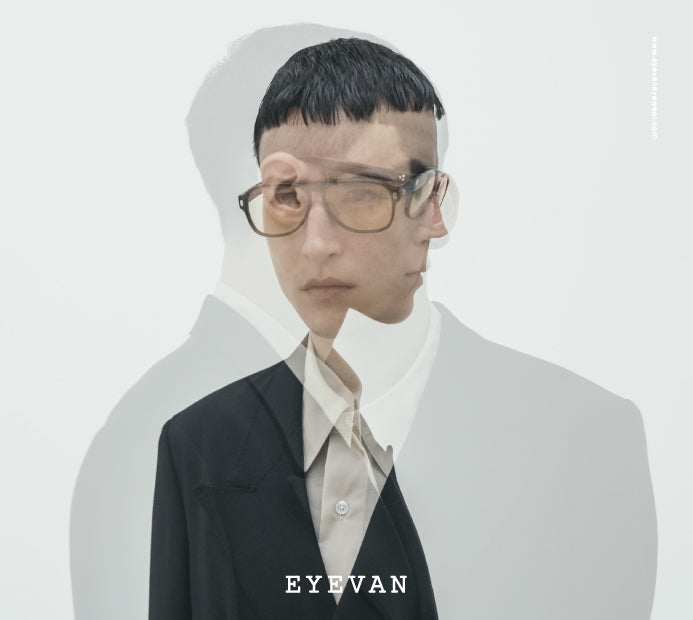 美品⭐︎EYEVAN サングラス アイヴァン EYEVAN7285 - EYEVAN アイヴァン Ondine オーバル サングラス 56