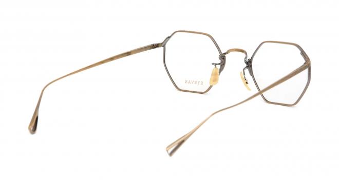 送料無料！eyevan Roger col.G EYEVAN】アイヴァン メガネ Roger col.G 45サイズ 度付又は度無レンズ