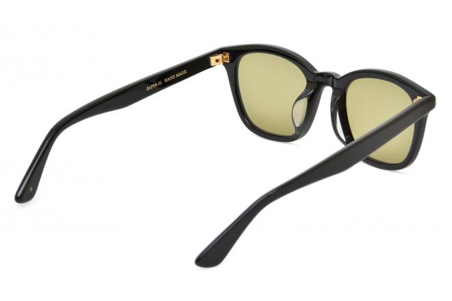 ADSR ZAPPA サングラス A.D.S.R. ZAPPA(ザッパ) 01a シャイニーブラック(シャイニー