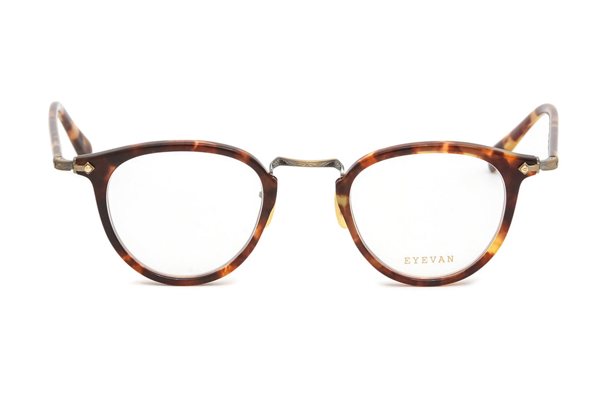 小物 EYEVAN E-0513 EYEVAN アイヴァン / E-0513 / BST/G (BISTRE/GOLD) / メガネ