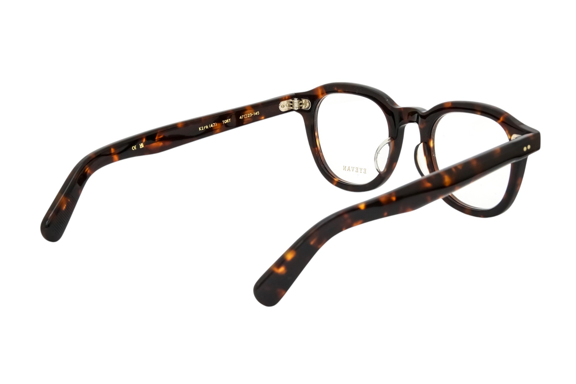 EYEVAN アイヴァン kirk(47) メガネ アイウェア  ブラック 47□23-145 EYEVAN メガネ | 【EYEVAN】 Kirk（47） カーク47 PBK（PIANO BLACK