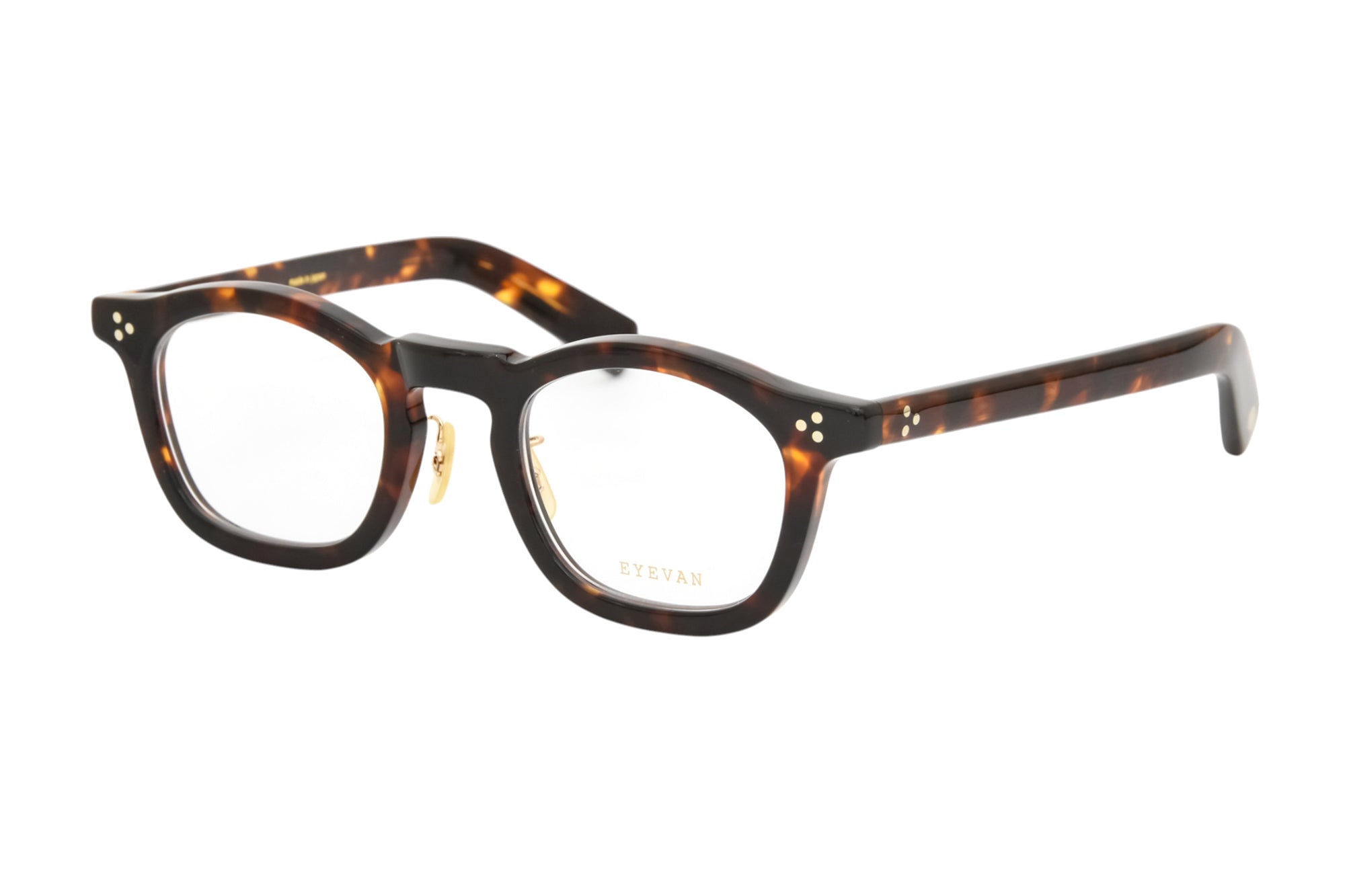 EYEVAN Sadler TORT 47□23-145 EYEVAN アイヴァン Sadler サドラー TORT 眼鏡 ブラウン サイズ